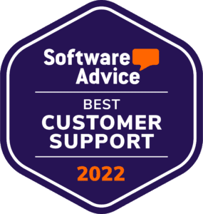 Software Advice - Best Customer Support - 2022