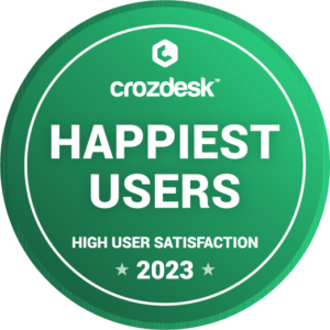Plandek - Crozdesk Happiest Users Badge